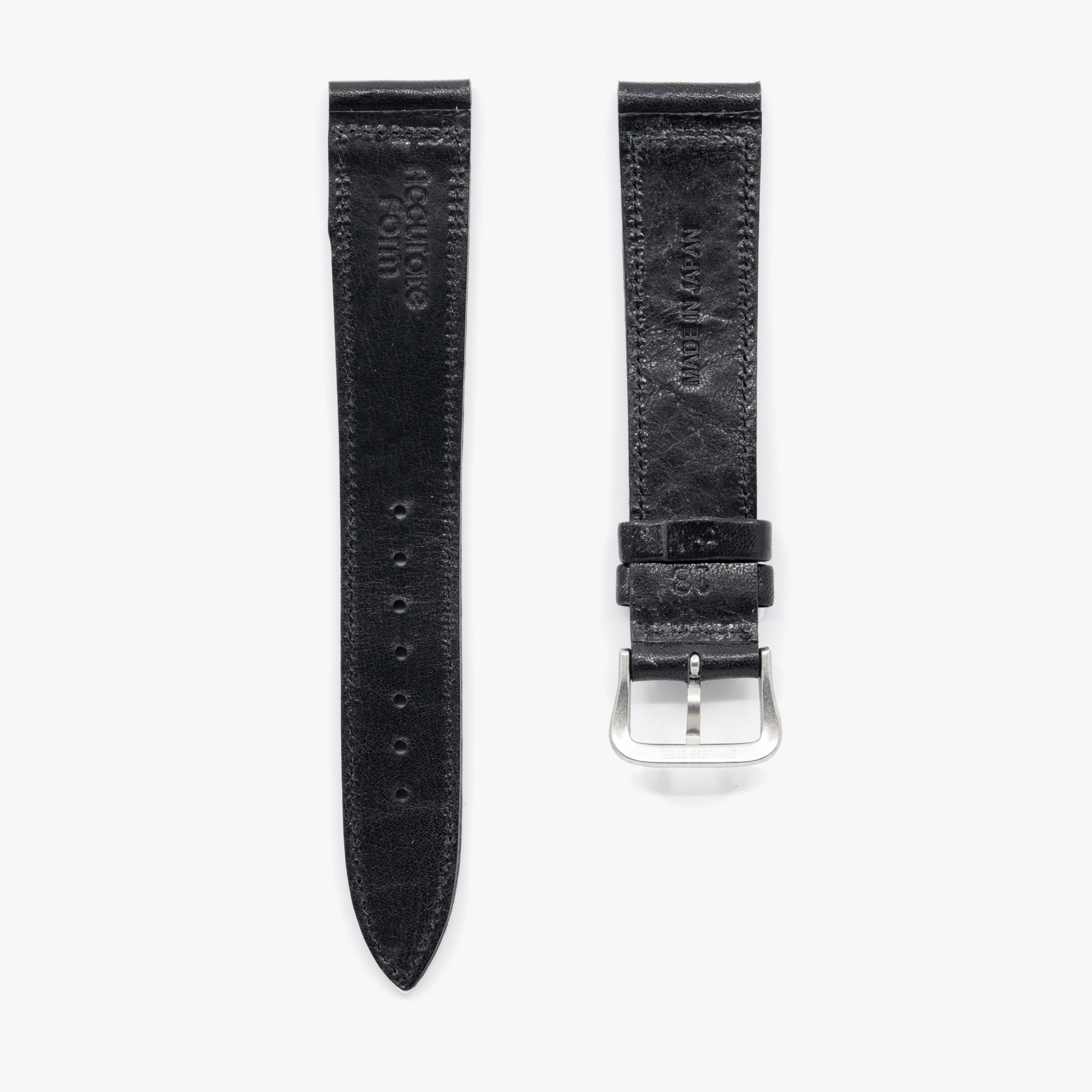 Accurate Form Japanese Cowhide Watch Strap - Time Curated