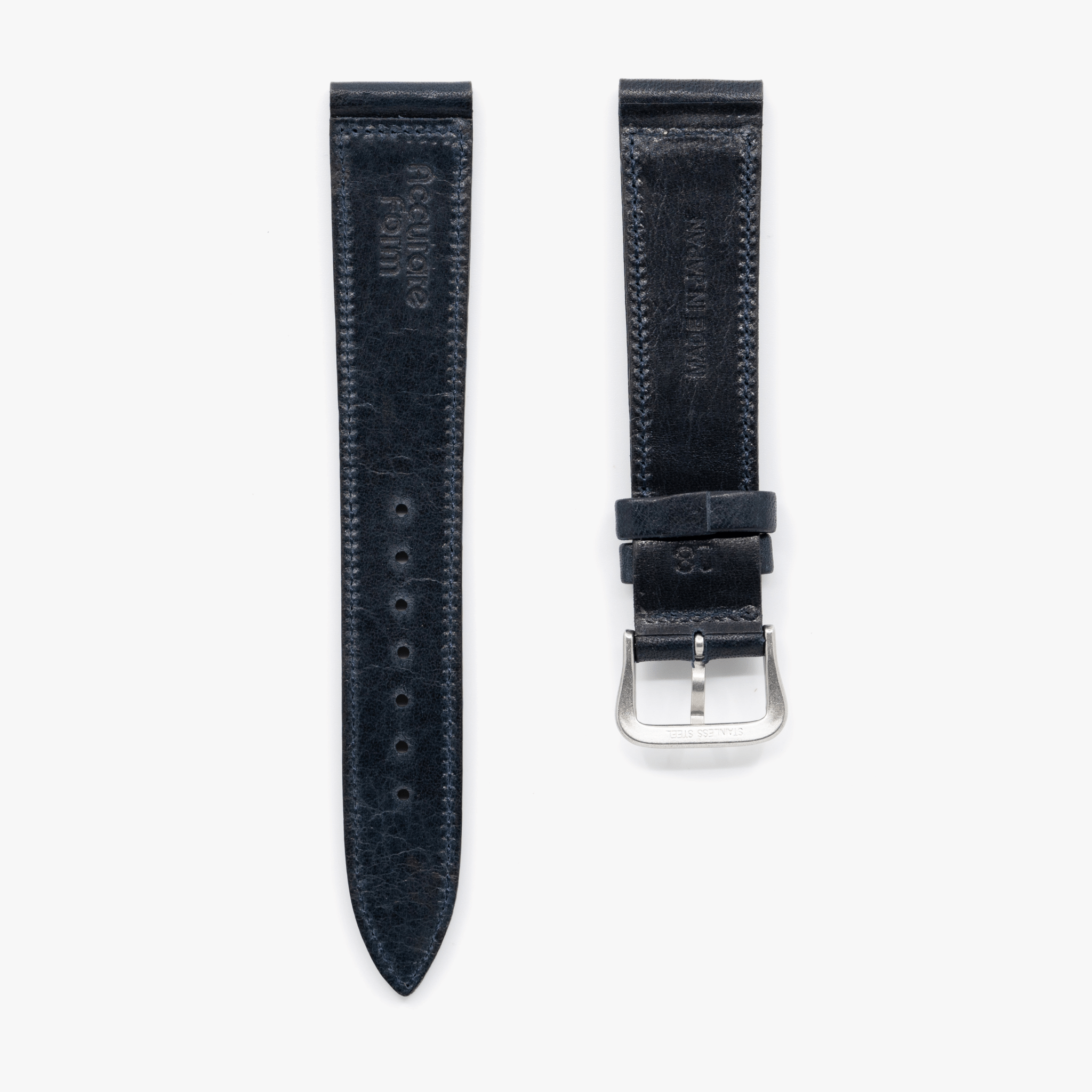 Accurate Form Japanese Cowhide Watch Strap - Time Curated