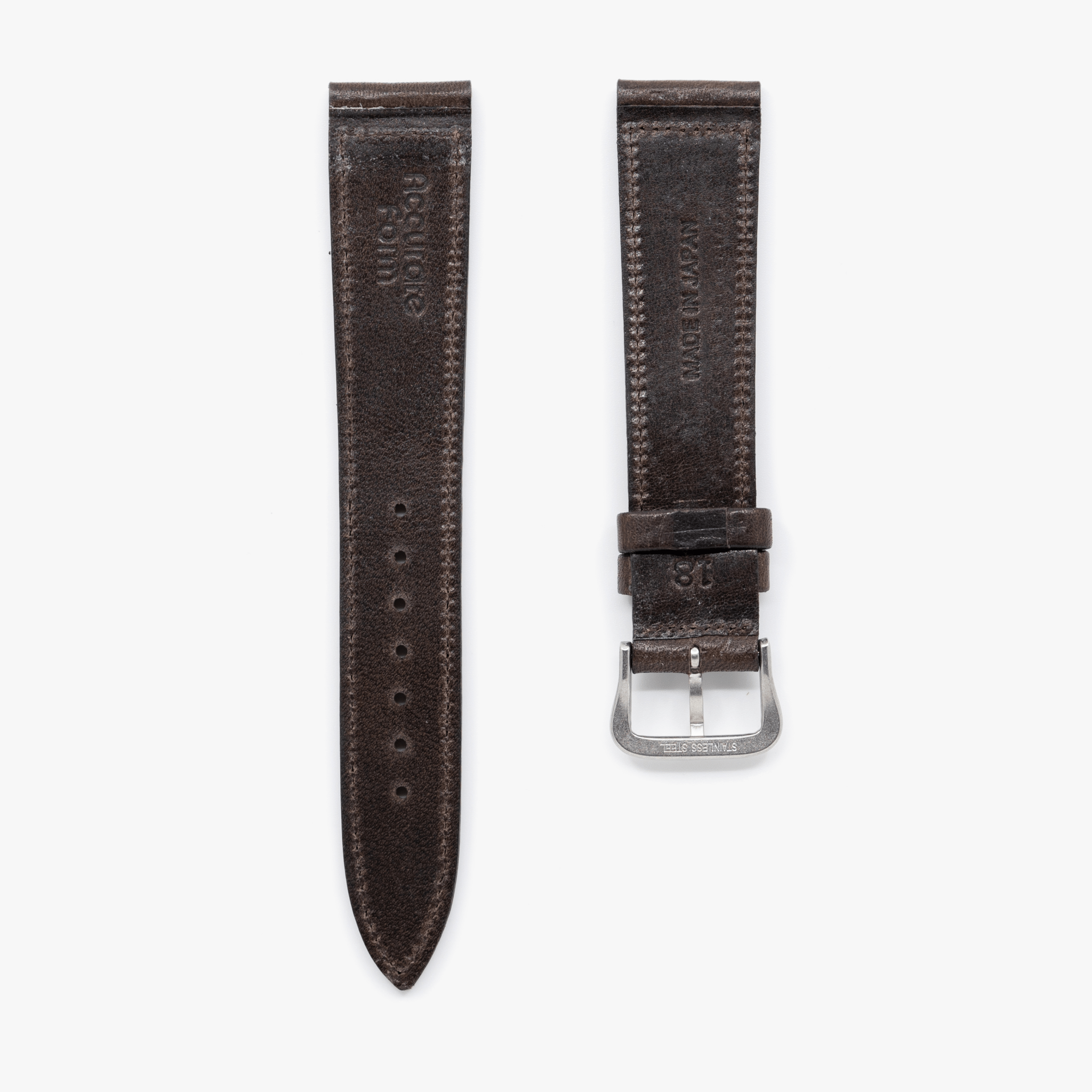 Accurate Form Japanese Cowhide Watch Strap - Time Curated