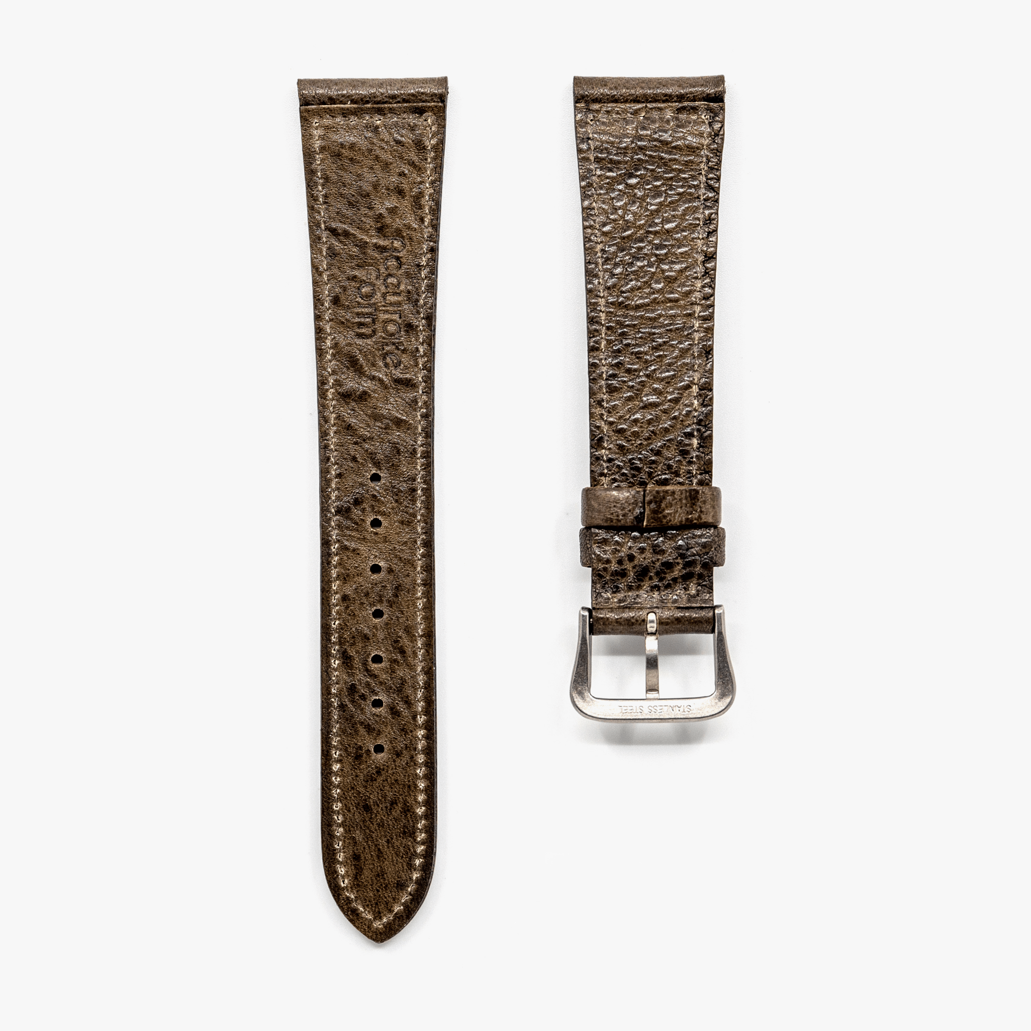 Accurate Form Japanese Cowhide Watch Strap - Time Curated
