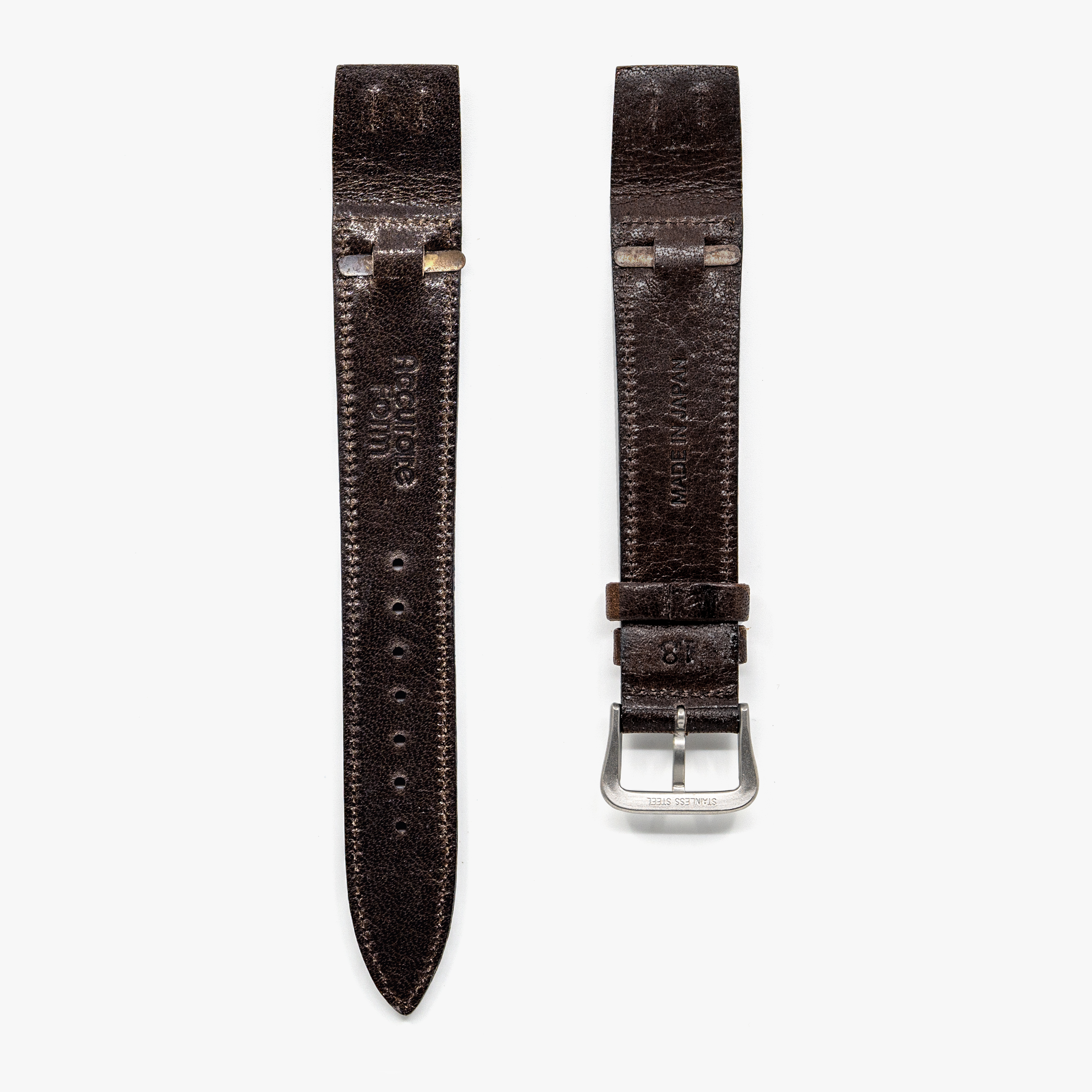 Japanese Cowhide Open Ended Watch Strap