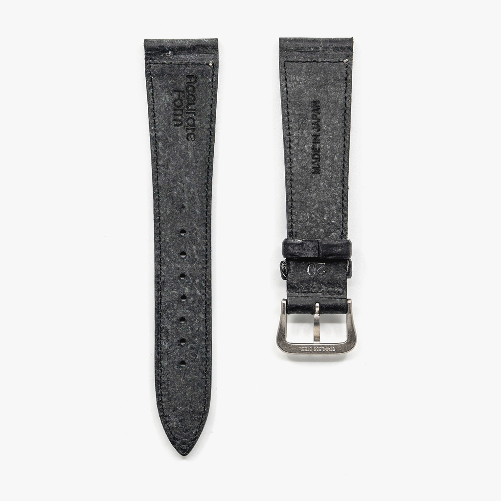 Italian Waxed Cowhide Watch Strap