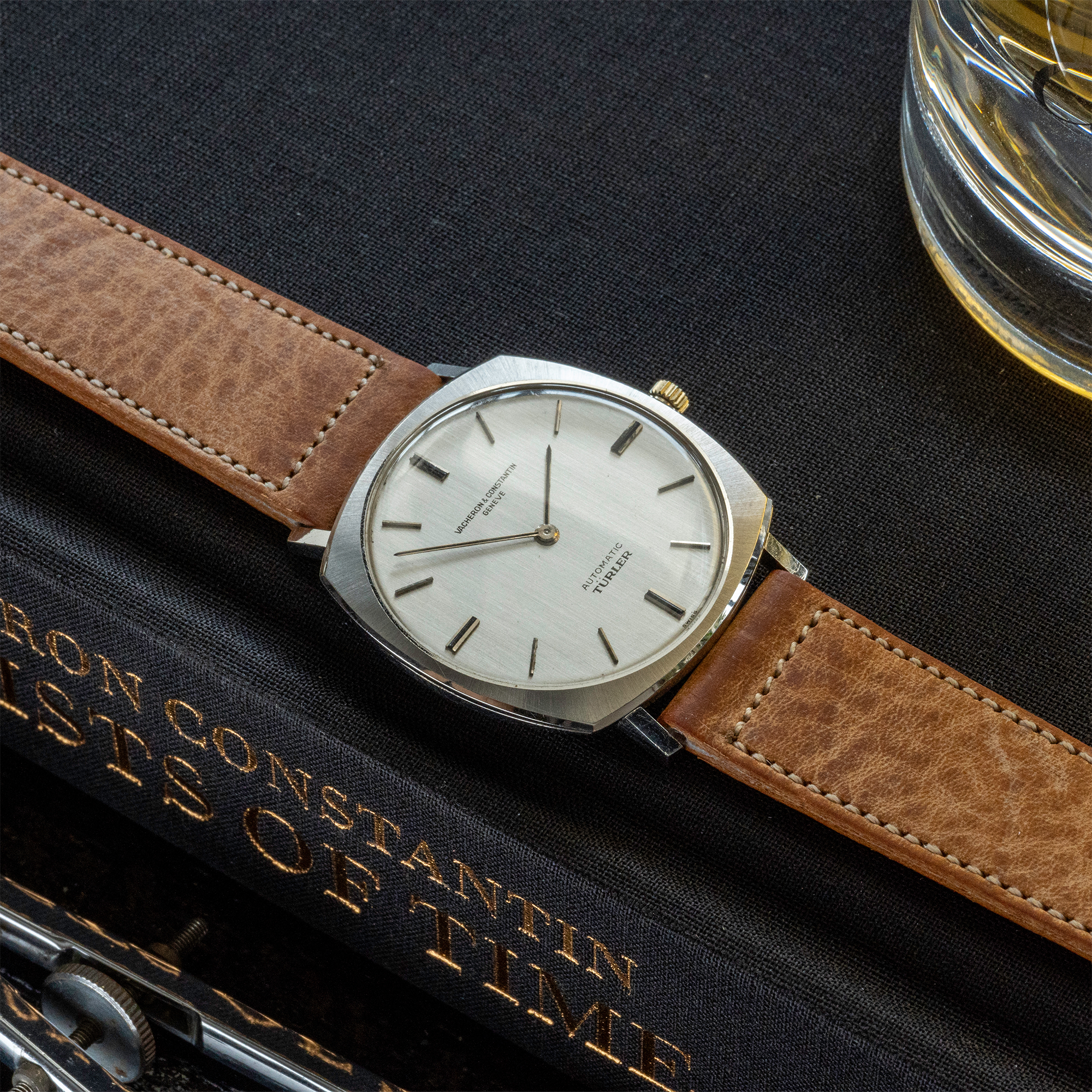 Italian Waxed Cowhide Watch Strap