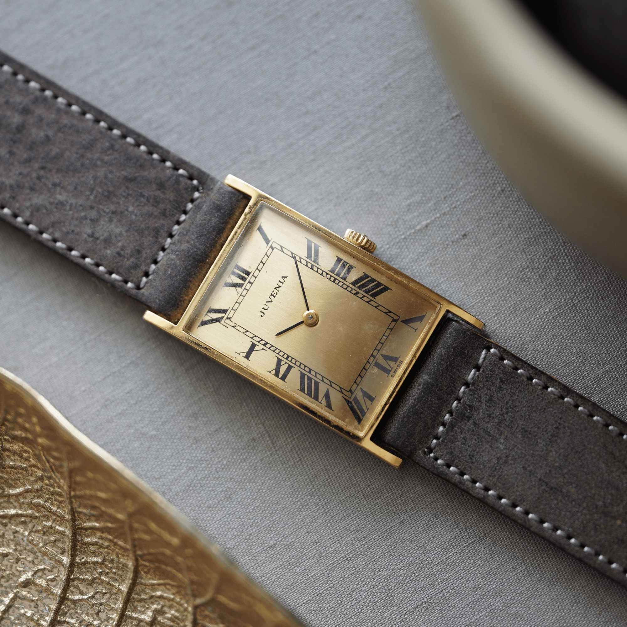 Italian Waxed Cowhide Watch Strap