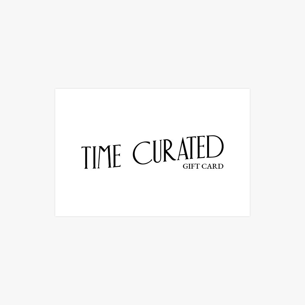 Time Curated Gift Card