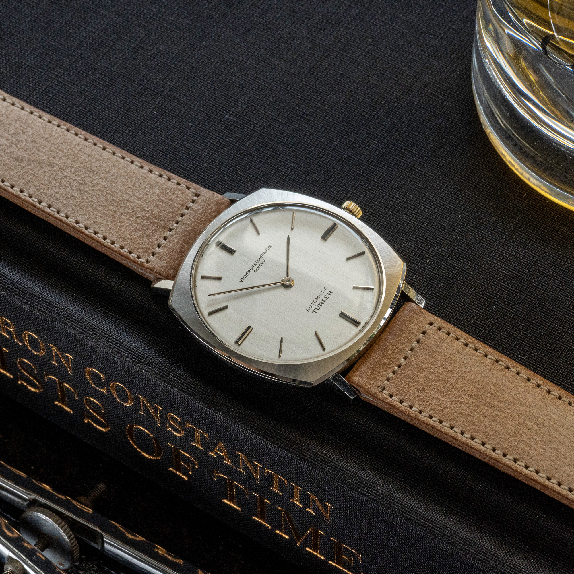 Italian Waxed Cowhide Watch Strap
