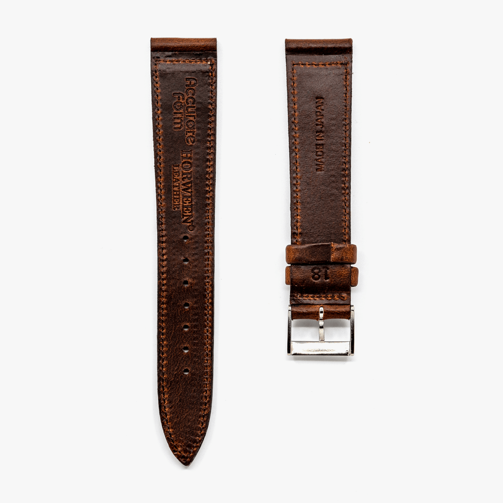 Accurate Form Horween Chromexcel Watch Strap - Time Curated