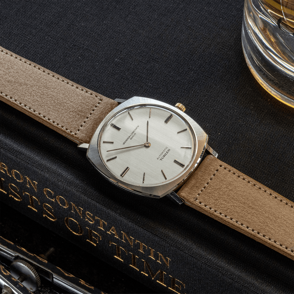 Accurate Form Italian Waxed Cowhide Watch Strap - Time Curated