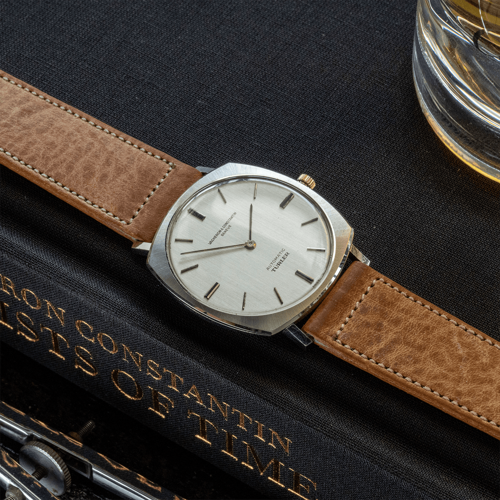 Accurate Form Italian Waxed Cowhide Watch Strap - Time Curated