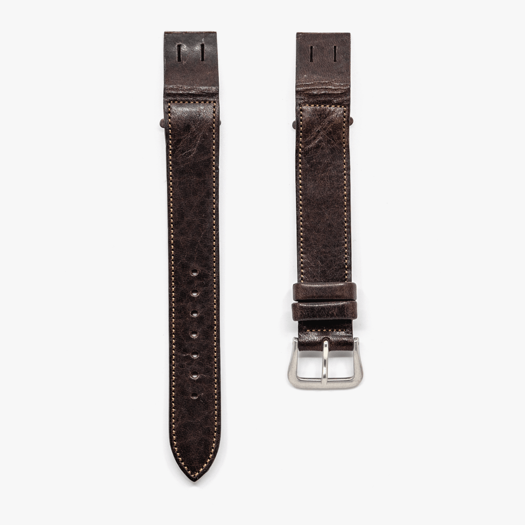 Accurate Form Japanese Cowhide Open Ended Watch Strap - Time Curated