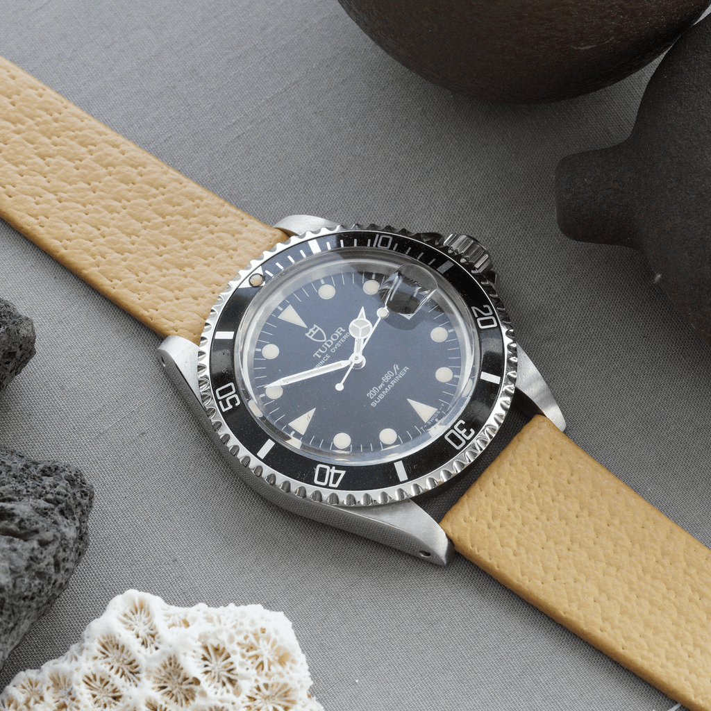 J.P. Menicucci Pigskin Watch Strap - Time Curated