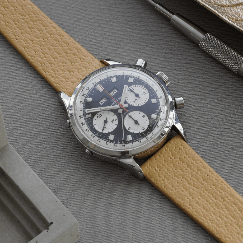 J.P. Menicucci Pigskin Watch Strap - Time Curated